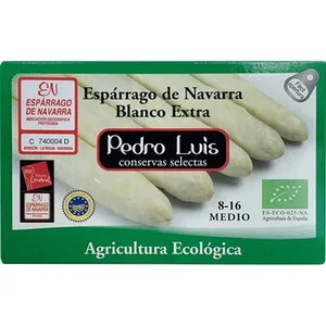 Espárragos Blancos Ecológicos IGP de Navarra Medianos 8-16 Piezas Pedro Luis