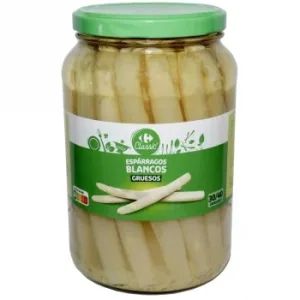 Espárragos Blancos Gruesos Classic Carrefour 990 G.