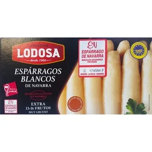 Espárragos Blancos IGP de Navarra Muy Grueso 13-16 Piezas Lodosa