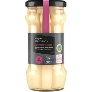 Espárragos Blancos IGP de Navarra Muy Gruesos 7-9 Piezas el Corte Ingles Selection