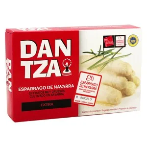 Dantza Espárragos de Navarra en Lata  5/7 Piezas 220 G.