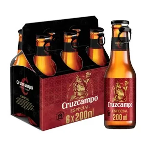 Cruzcampo Especial Cervezas Rubias Pack 6 Uds. X 20 Cl.