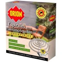 Espiral Antimosquitos Irrompibles Orion, Caja 75 G