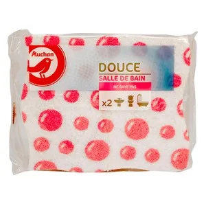 Producto Alcampo Esponja Suave con Estropajjo para Cuarto de Baño Producto Alcampo 2 UD