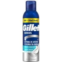 Espuma de Afeitar Series Efecto Hielo Gillette, Spray 250 Ml