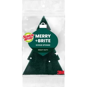 Estropajo Arbol de Navidad con Esponja Scotch Brite