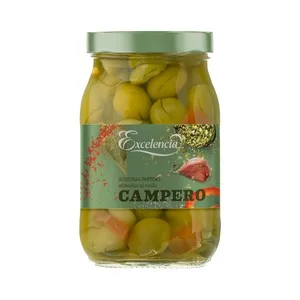Excelencia Aceitunas Aliñadas Estilo Campero 800 G. 450 G