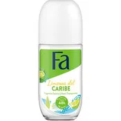 Fa Desodorante Limón Caribe Roll-on.