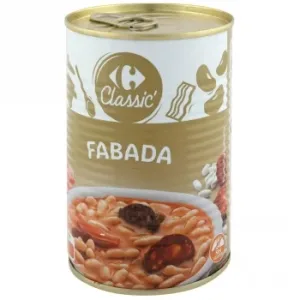 Fabada Asturiana Carrefour sin Gluten 440 G.