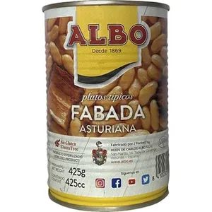 Fabada Asturiana sin Gluten Albo