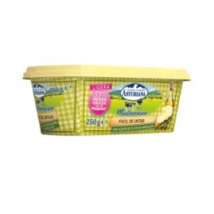 Fácil de Untar Mediterránea Central Lechera Asturiana 250 G.