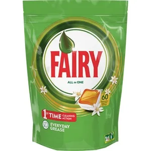 Detergente Lavavajillas All In One Fresh Naranjo  Fairy 59.94 Dosis