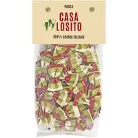 Farfalle Verdi-bianche-rosse Casa Losito, Paquete 250 G