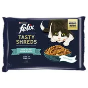 Felix Tasty Shreds Salmon y Atun