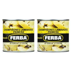 Ferba Champiñón Laminado 2 Latas de 105 G 210 G