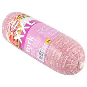 Serrano Fiambre de Cerdo Cocido Xxl, Elaborado sin Gluen ni Lactosa 1.5 Kg. 1500 G