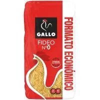 Fideo Fino Nº 0 Gallo, Paquete 900 Kg