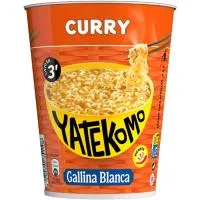 Fideos Orientales al Curry Yatekomo, Cup 61 G