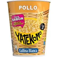 Fideos Orientales de Pollo Yatekomo, Cup 60 G
