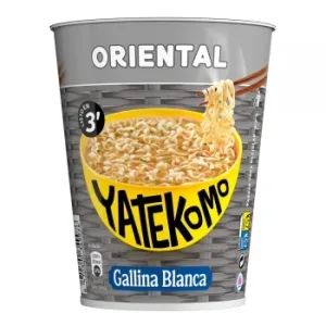 Fideos Orientales Yatekomo Gallina Blanca 61 G.