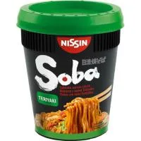 Fideos Soba Teriyaki Nissin, Cup 90 G