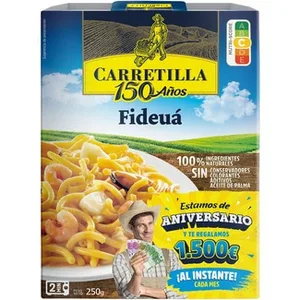 Carretilla Fideuá 250 G.
