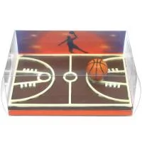 Figura de Chocolate Cancha de Basquet Musfi's, Caja 100 G