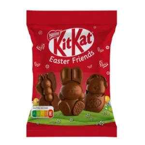 Mini Figuritas Surtidas de Chocolate con Leche Easter Friends Kit Kat Nestlé sin Gluten 65 G.