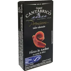 Filete Anchoa Ahumado en Aceite de Oliva 16 Gr
