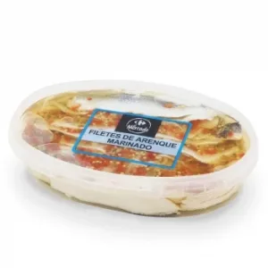 Filete de Arenque Marinado Carrefour el Mercado 170 G