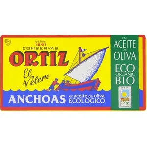Ortiz Filetes de Anchoa en Aceite de Oliva Ortiz 29 G.