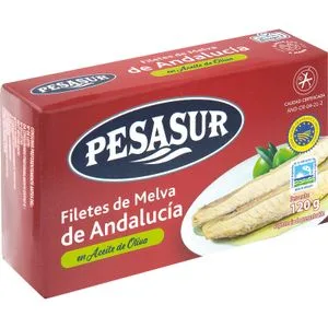 Filetes de Melva Aceite de Oliva 80 Gr