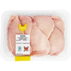 Filetes Pechuga de Pollo Formato Ahorro Peso Aproximado
