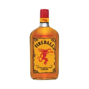 Fireball Licor de Mezcla de Whiskies con un Toque de Canela Botella de 70 Cl. 700 ML