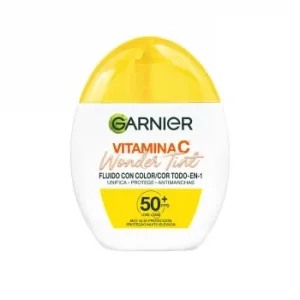 Fluido Facial con Color Vitamina C Spf50+ Tono Claro Garnier 40 Ml.