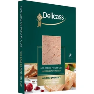 Foie Gras de Pato Mi Cuit sin Gluten Delicass