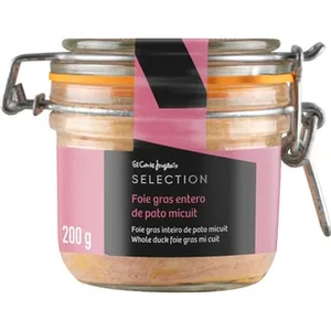 Foie Gras Entero de Pato Micuit sin Gluten el Corte Ingles Selection