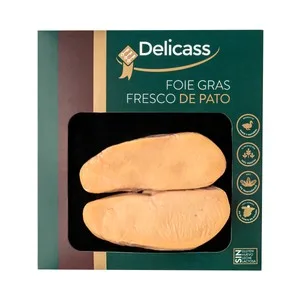 Delicass Foie Gras Fresco de Pato 2 X 50 G. 100 G