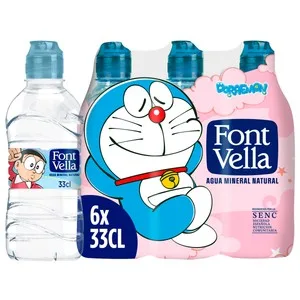 Font Vella Agua Mineral Nautral 6 X 33 Cl. 1980 ML