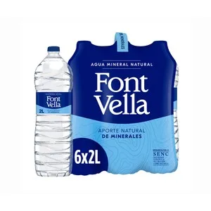 Font Vella Agua Mineral Pack 6 Uds.x 2 L. 12000 ML