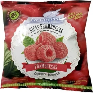 Frambuesas Ideales para Smoothies 100% Naturales  la Cuerva 300 G