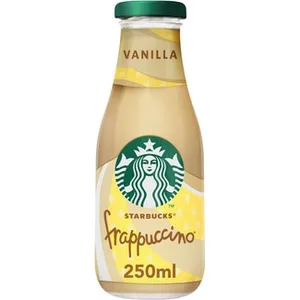Frappuccino Bebida Láctea de Café Arábica con Leche y Vainilla Baja en Grasa  Starbucks 250 ML