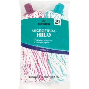 Fregona Microfibra Hilo 2 u