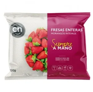 Fresas Congeladas Congelados de Navarra, Bolsa 300 G