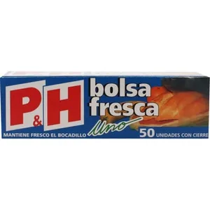 Bolsa Fresca de Congelación Uno 15x28  P&h 50 Unidades