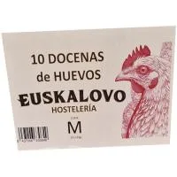 Huevo Fresco M Euskalovo, Caja 10 Docenas