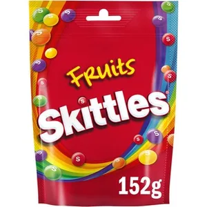 Fruits Caramelos Masticables  Skittles 152 G