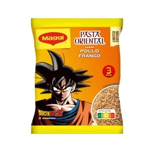 Maggi Fusian Pasta Oriental Fideos Instantáneos (noodles) con Sabor a Pollo 72 G