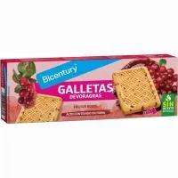 Galleta de Frutos Rojos Bicentury, Caja 160 G