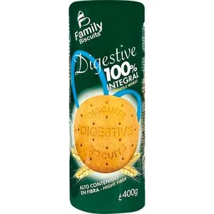Galleta Digestive 100% Integral 400 Gr
